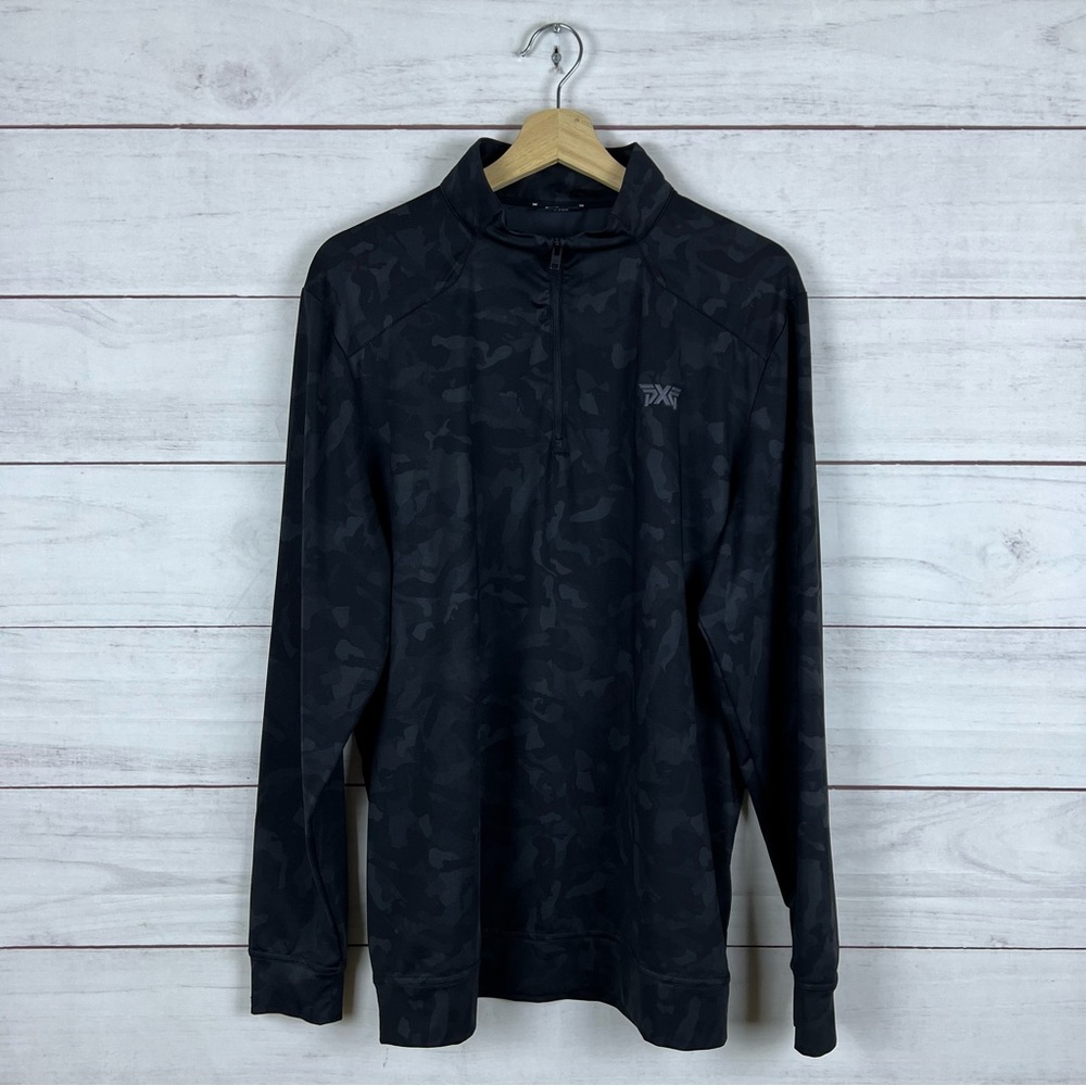 PXG Camo Fairway 1/4 Zip Golf Pullover Medium